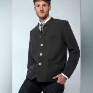 GEIGER  WALK JACKET IN Black 52​​​​​​​​​​​​​​